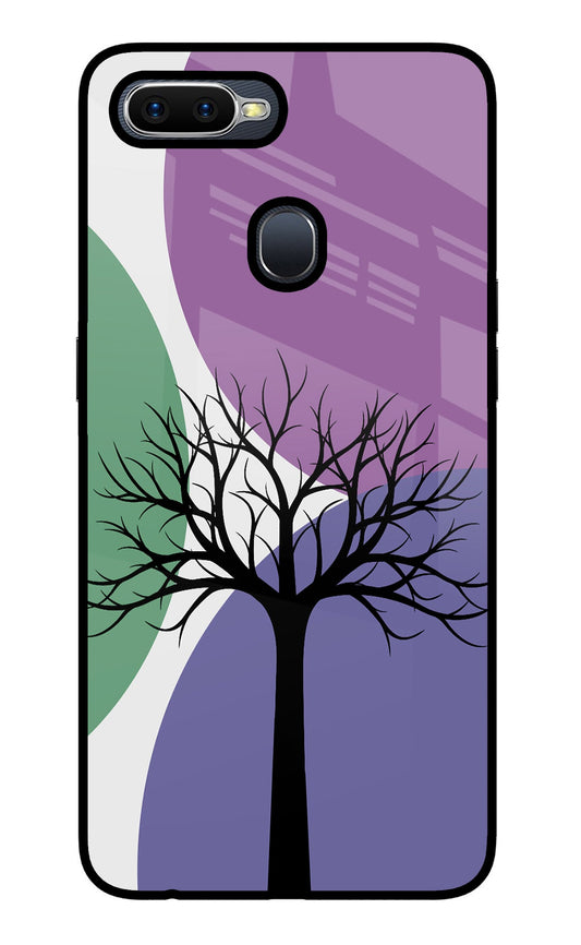 Tree Art Oppo F9/F9 Pro Glass Case