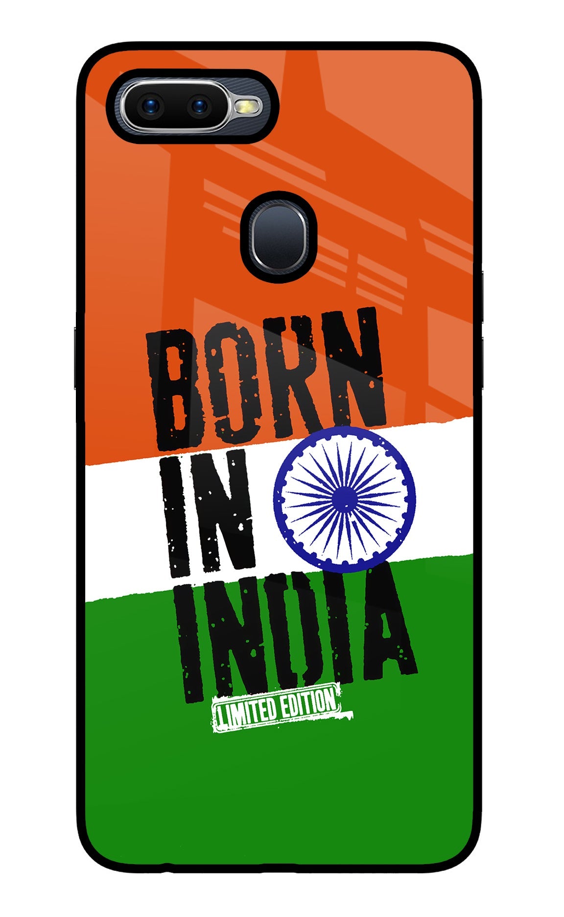 Born in India Oppo F9/F9 Pro Glass Case