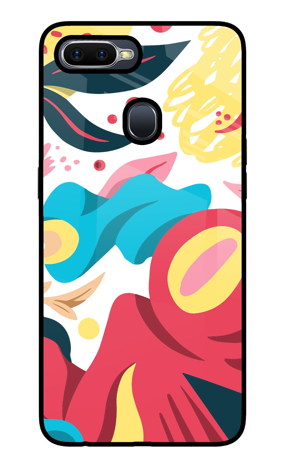 Trippy Art Oppo F9/F9 Pro Back Cover