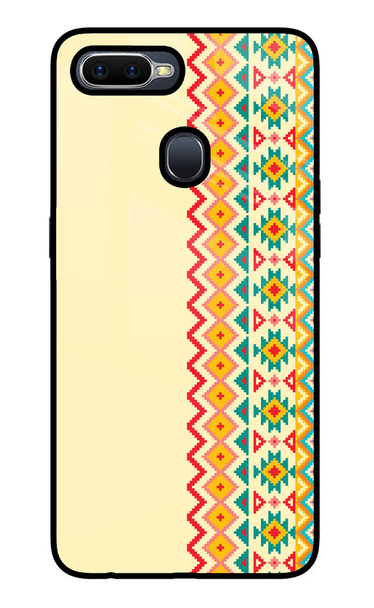 Ethnic Seamless Oppo F9/F9 Pro Glass Case