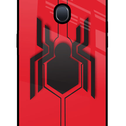 Spider Oppo F9/F9 Pro Glass Case Back Cover by Casekaro