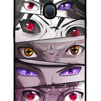 Naruto Anime Oppo F9/F9 Pro Glass Case Back Cover by Casekaro