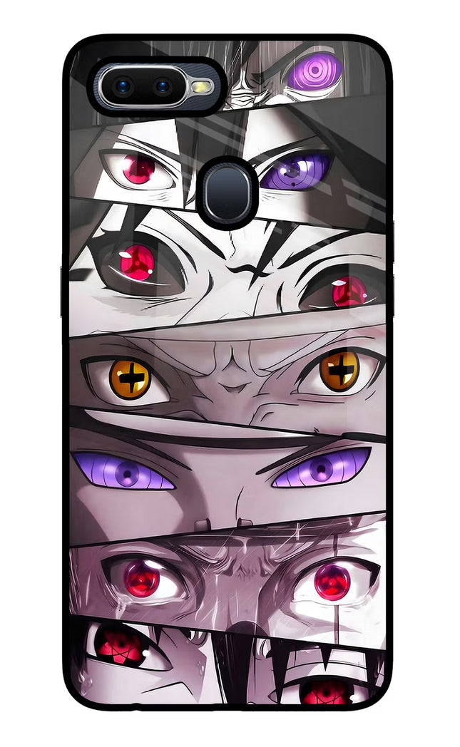 Naruto Anime Oppo F9/F9 Pro Glass Case Back Cover by Casekaro