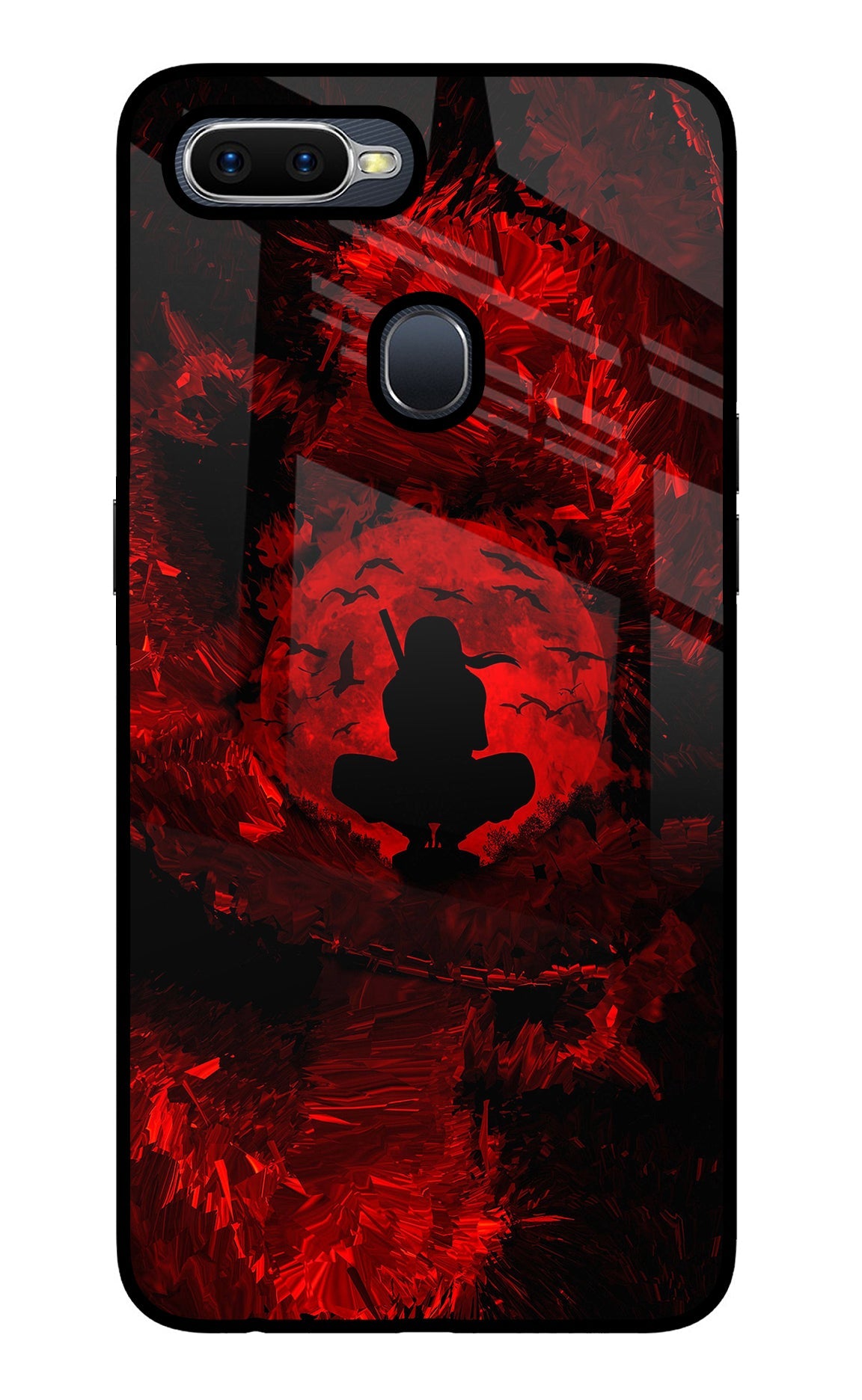 Itachi Uchiha Oppo F9/F9 Pro Glass Case