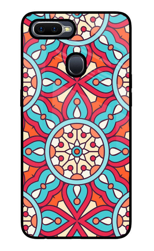 Mandala Geometric Oppo F9/F9 Pro Glass Case