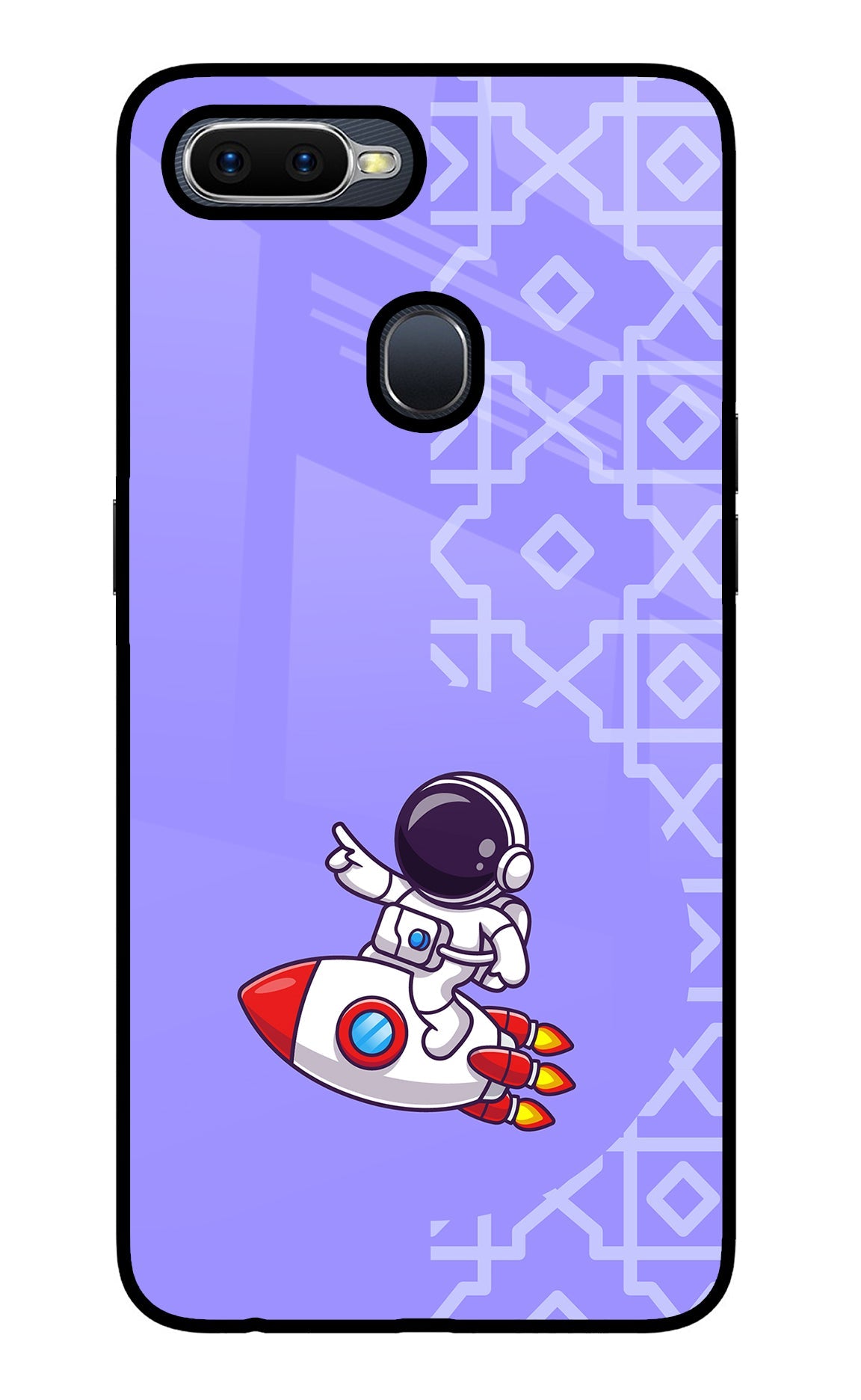 Cute Astronaut Oppo F9/F9 Pro Back Cover