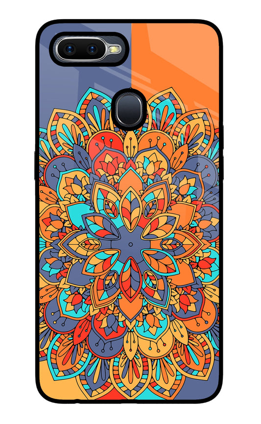 Color Mandala Oppo F9/F9 Pro Glass Case