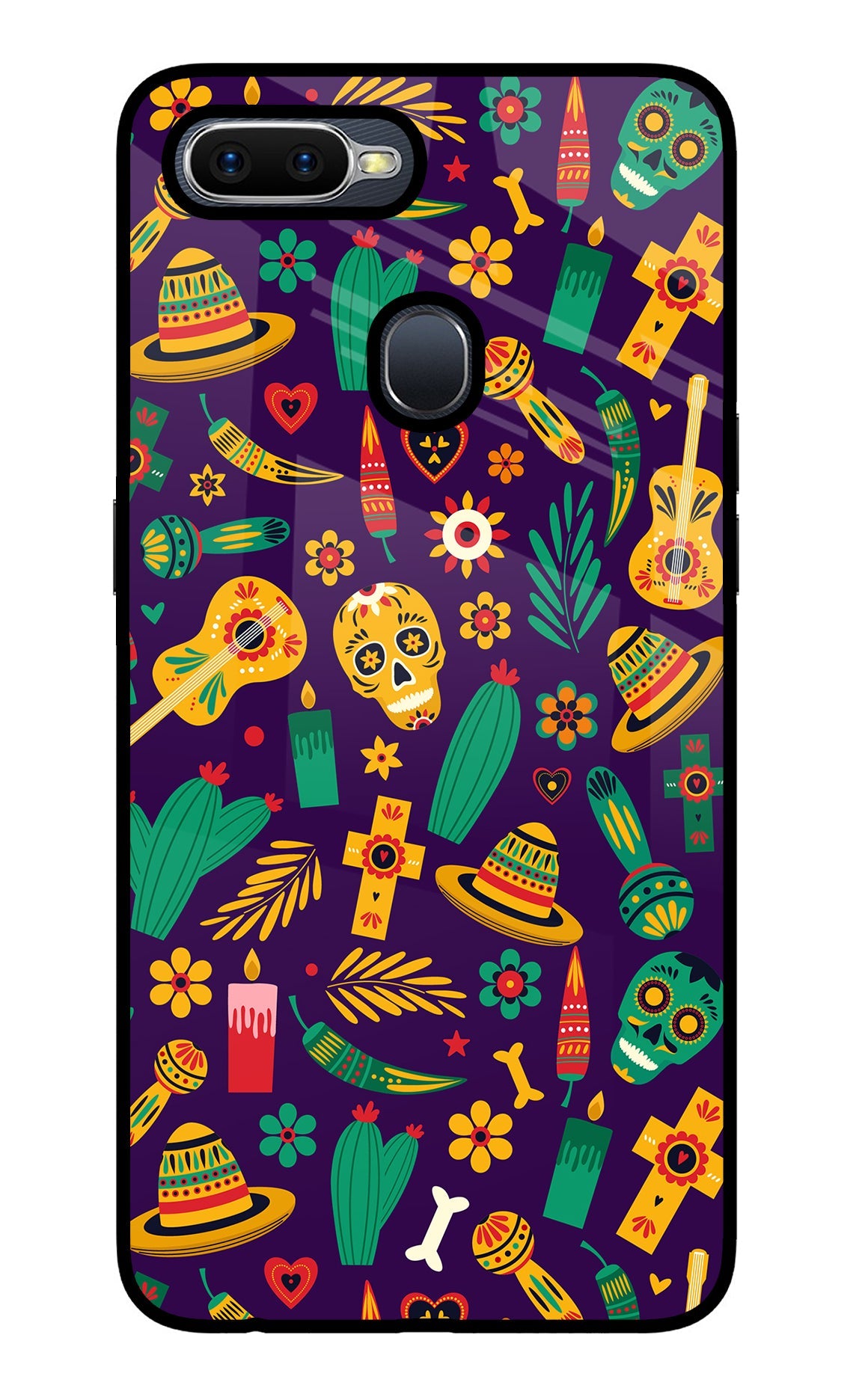 Mexican Artwork Oppo F9/F9 Pro Back Cover