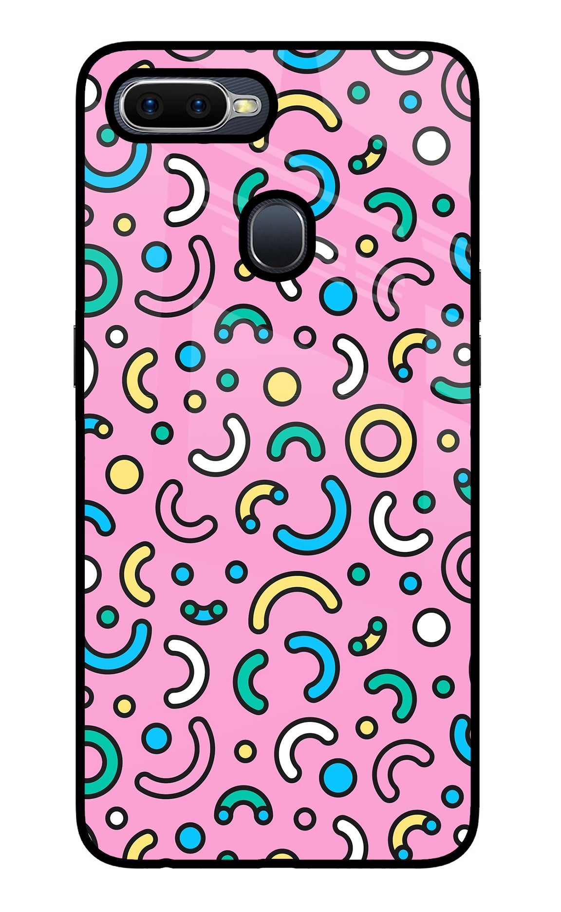 Memphis Design Oppo F9/F9 Pro Back Cover