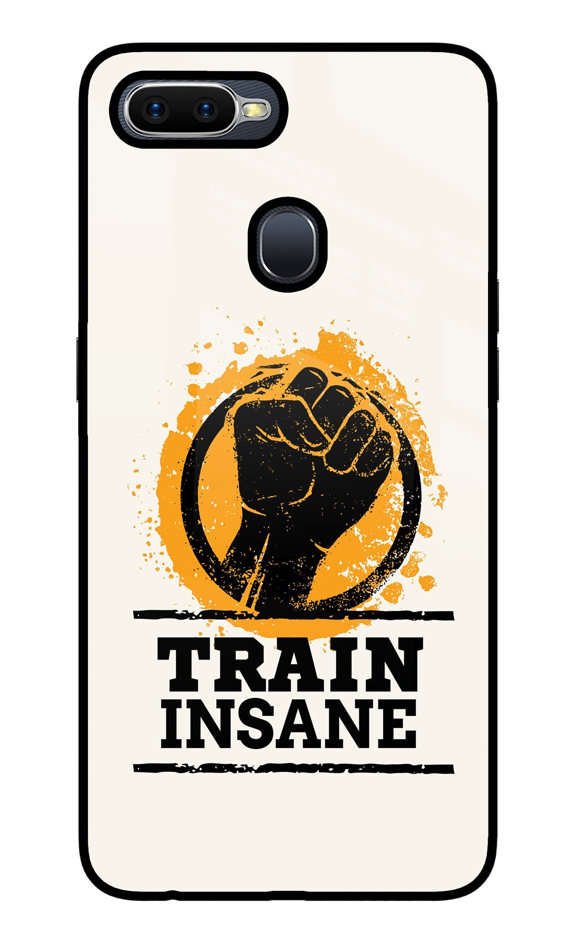 Train Insane Oppo F9/F9 Pro Glass Case