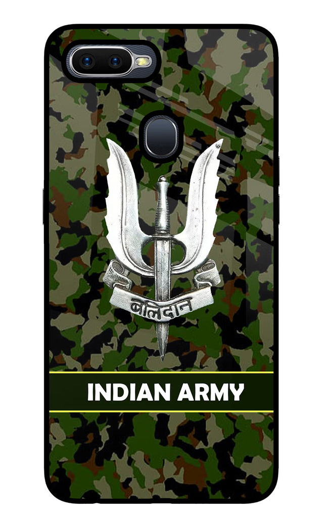 Balidan Indian Logo Oppo F9/F9 Pro Glass Case Back Cover by Casekaro