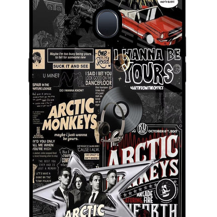 Arctic Monkeys Oppo F9/F9 Pro Glass Case Back Cover by Casekaro