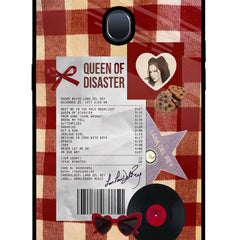 Queen of Disaster Oppo F9/F9 Pro Glass Case