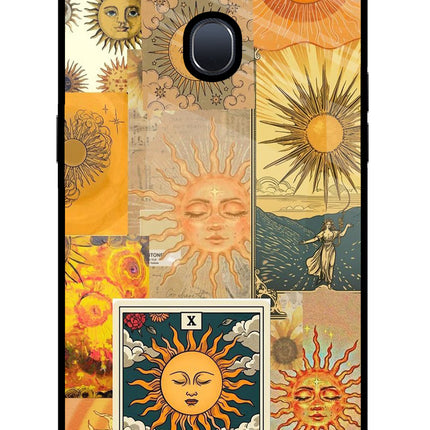 Sun Oppo F9/F9 Pro Glass Case Back Cover by Casekaro