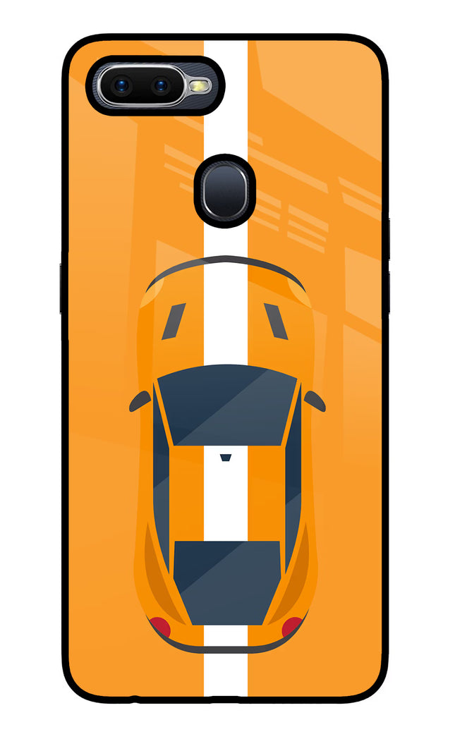 Highway Pursuit Oppo F9/F9 Pro Glass Case Back Cover by Casekaro