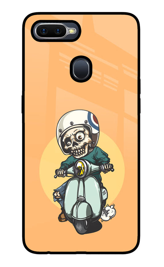 Undead Biker Oppo F9/F9 Pro Glass Case