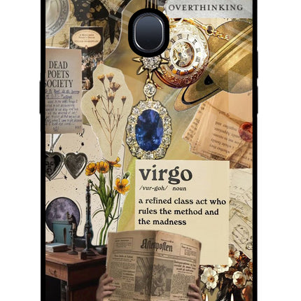 Virgo Zodiac Oppo F9/F9 Pro Glass Case Back Cover by Casekaro