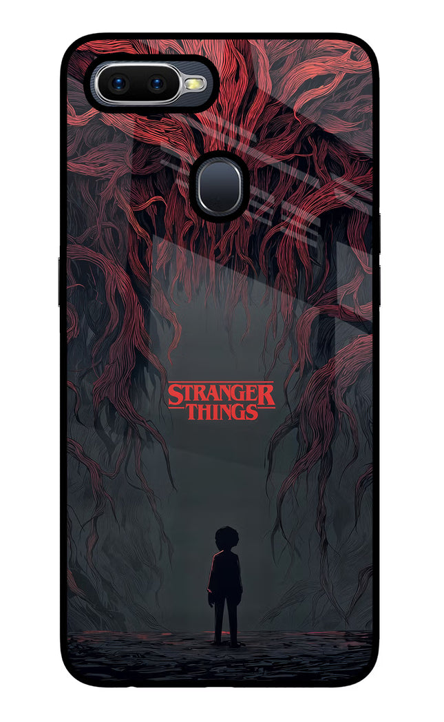 Ordinary Things Dark Side Oppo F9/F9 Pro Glass Case Back Cover by Casekaro