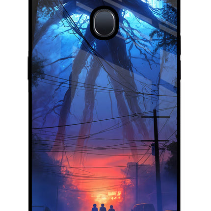 Ordinary Things Shadow Oppo F9/F9 Pro Glass Case Back Cover by Casekaro