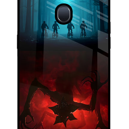 Ordinary Things Downside Up Oppo F9/F9 Pro Glass Case Back Cover by Casekaro