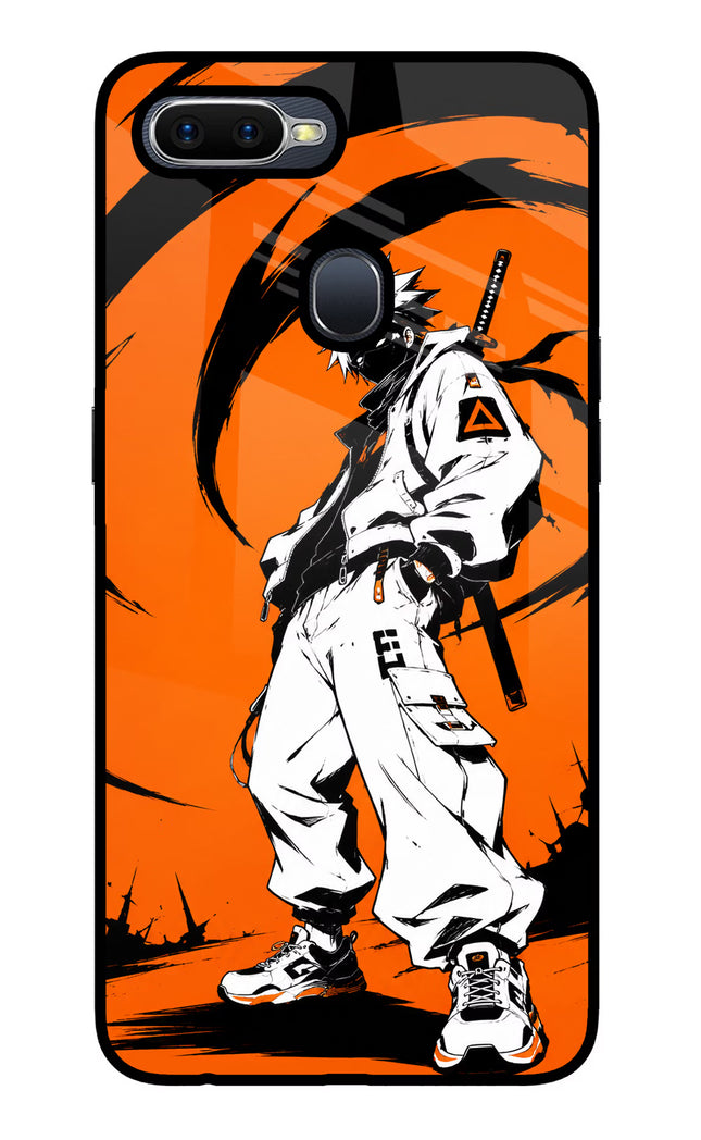 Street Samurai  Oppo F9/F9 Pro Glass Case Back Cover by Casekaro