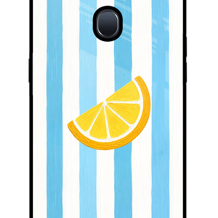 Summer Lemon Oppo F9/F9 Pro Glass Case Back Cover by Casekaro