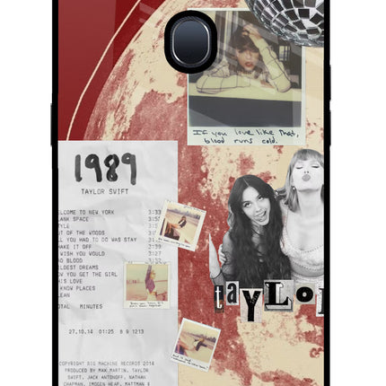 Taylor Swift Oppo F9/F9 Pro Glass Case Back Cover by Casekaro