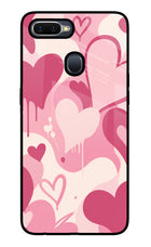 Hearty case Oppo F9/F9 Pro Glass Case