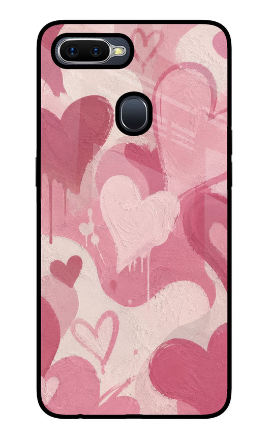 Hearty case Oppo F9/F9 Pro Glass Case