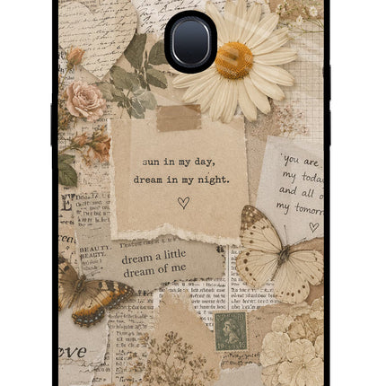Vintage case Oppo F9/F9 Pro Glass Case Back Cover by Casekaro