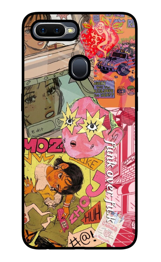 Funkover Oppo F9/F9 Pro Glass Case