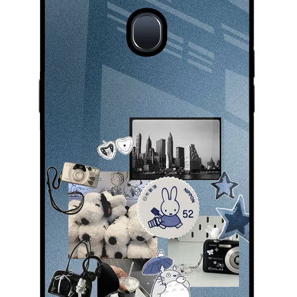 Miffy Oppo F9/F9 Pro Glass Case Back Cover by Casekaro