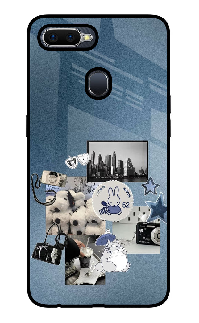 Miffy Oppo F9/F9 Pro Glass Case Back Cover by Casekaro