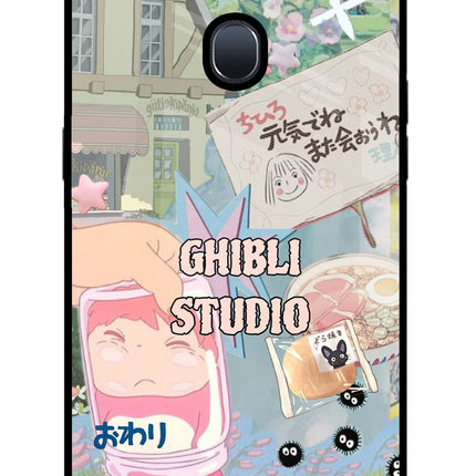 Studio Ghibli Oppo F9/F9 Pro Glass Case Back Cover by Casekaro