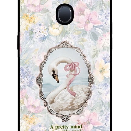 Pretty Mind Pretty Soul Oppo F9/F9 Pro Glass Case Back Cover by Casekaro