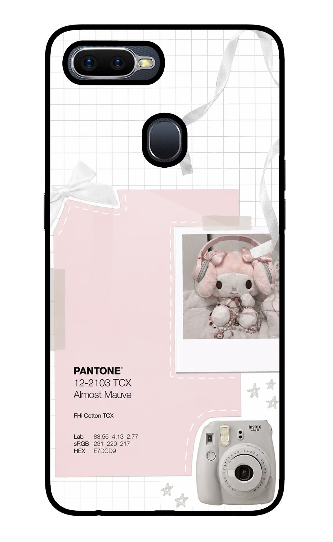 Pantone Asthetic Oppo F9/F9 Pro Glass Case
