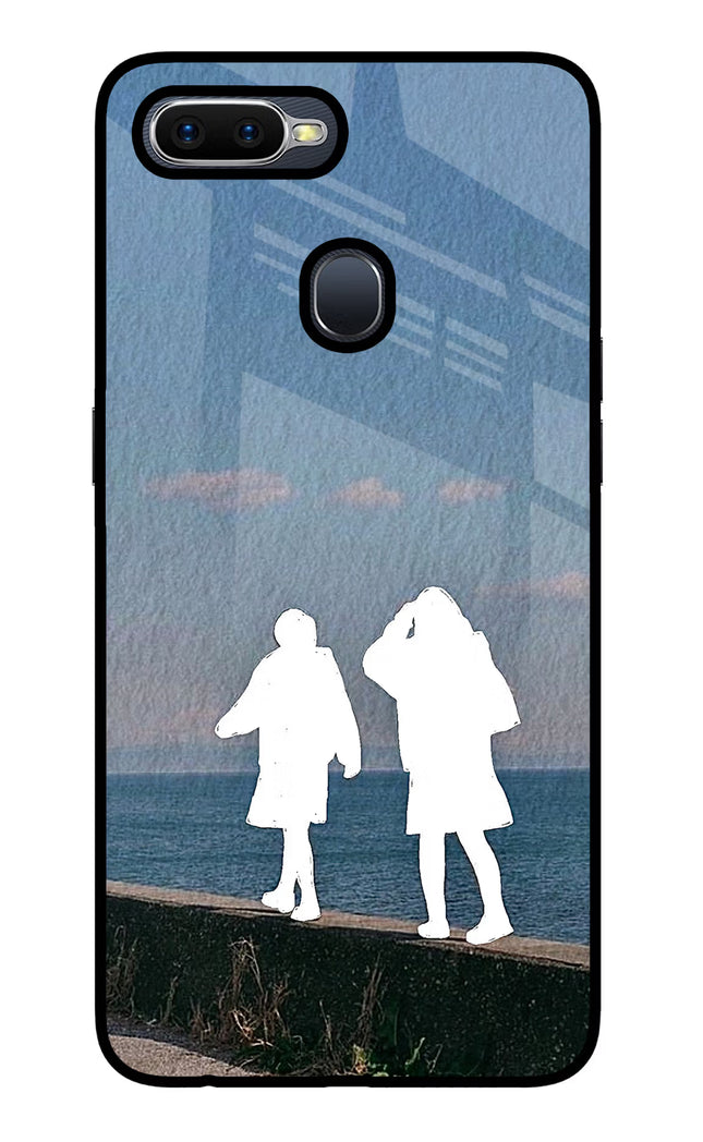 Coastal Dream Oppo F9/F9 Pro Glass Case Back Cover by Casekaro