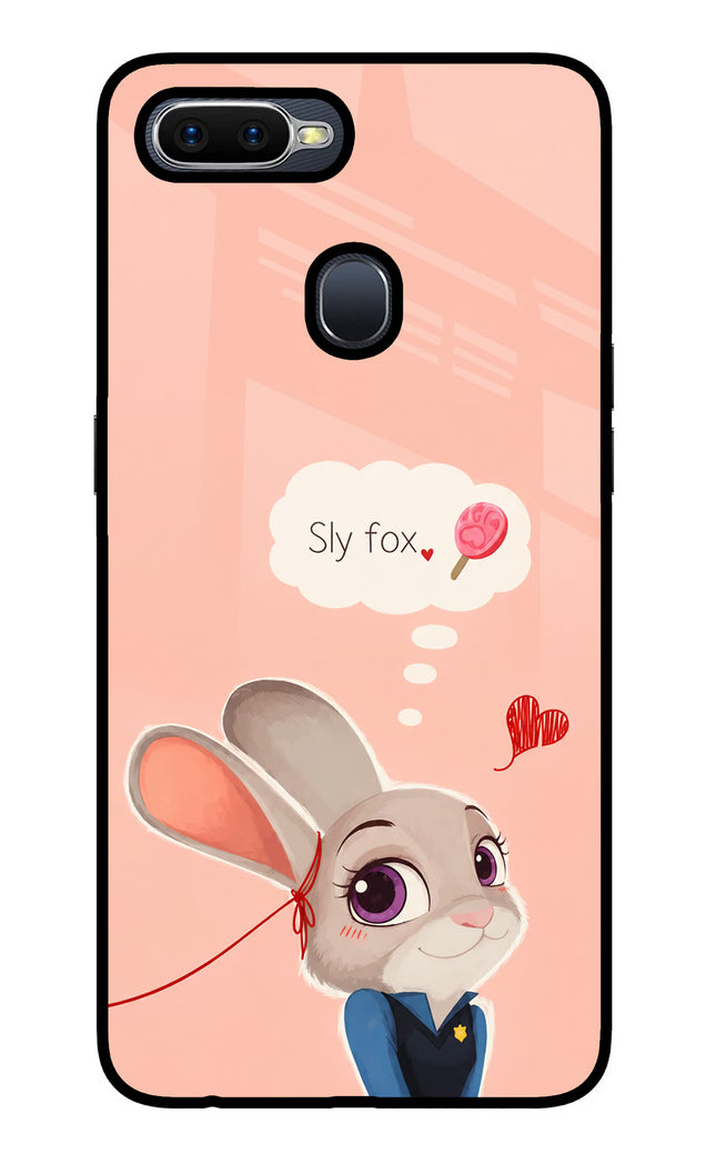 Judy Charm Oppo F9/F9 Pro Glass Case Back Cover by Casekaro