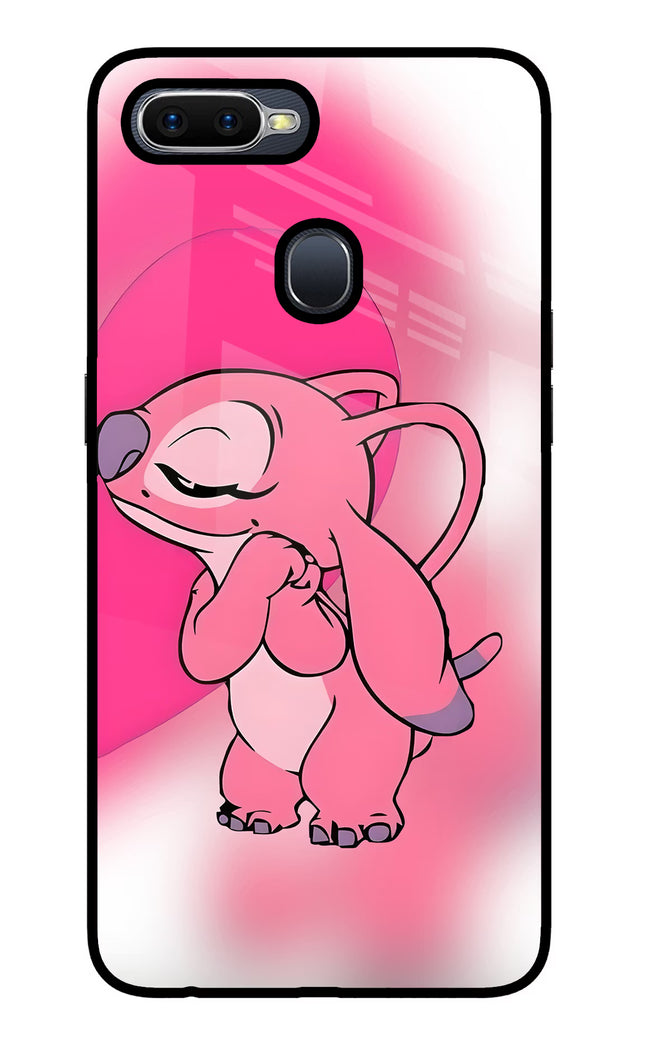 Angel Hug Oppo F9/F9 Pro Glass Case Back Cover by Casekaro
