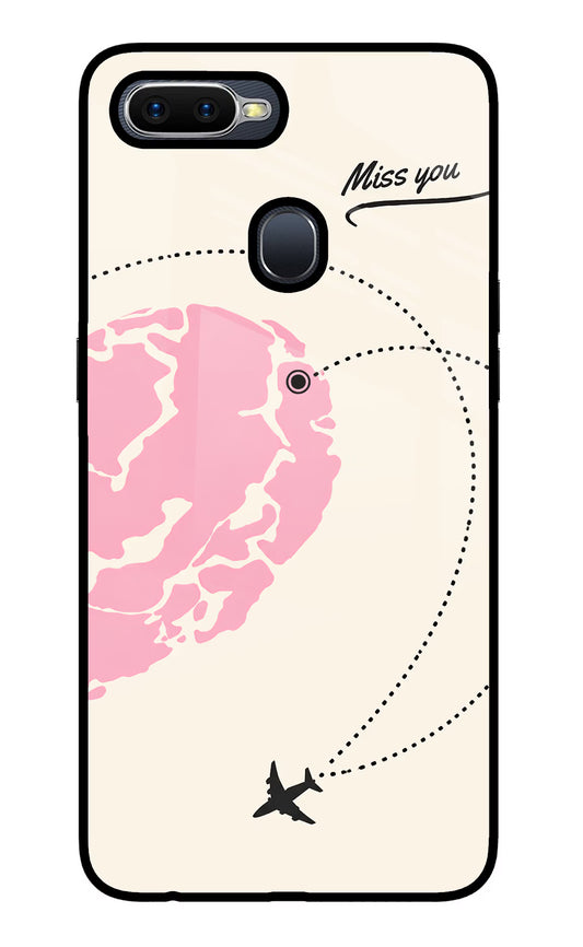 Miss Orbit Oppo F9/F9 Pro Glass Case