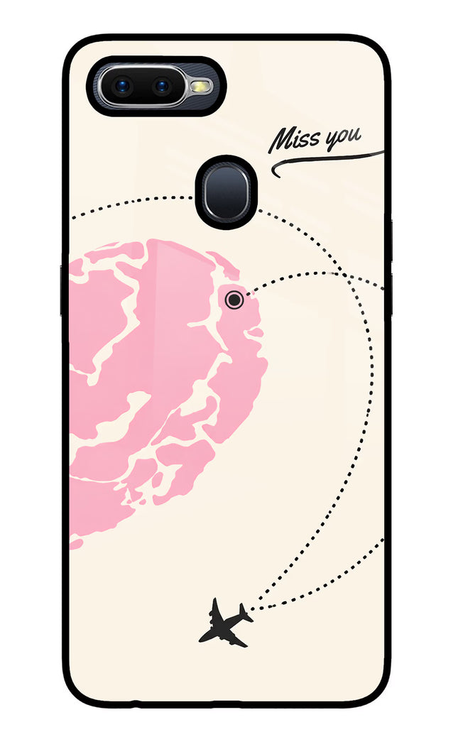 Miss Orbit Oppo F9/F9 Pro Glass Case Back Cover by Casekaro