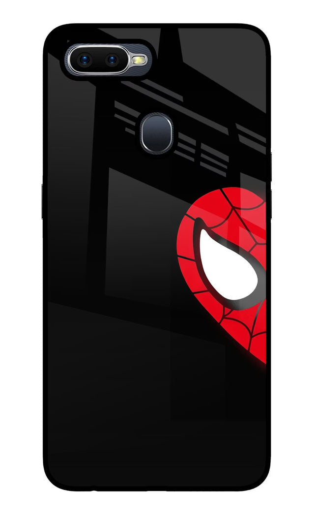 Peter Mask Oppo F9/F9 Pro Glass Case Back Cover by Casekaro