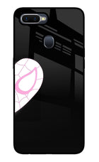 Gwen Mask Oppo F9/F9 Pro Glass Case