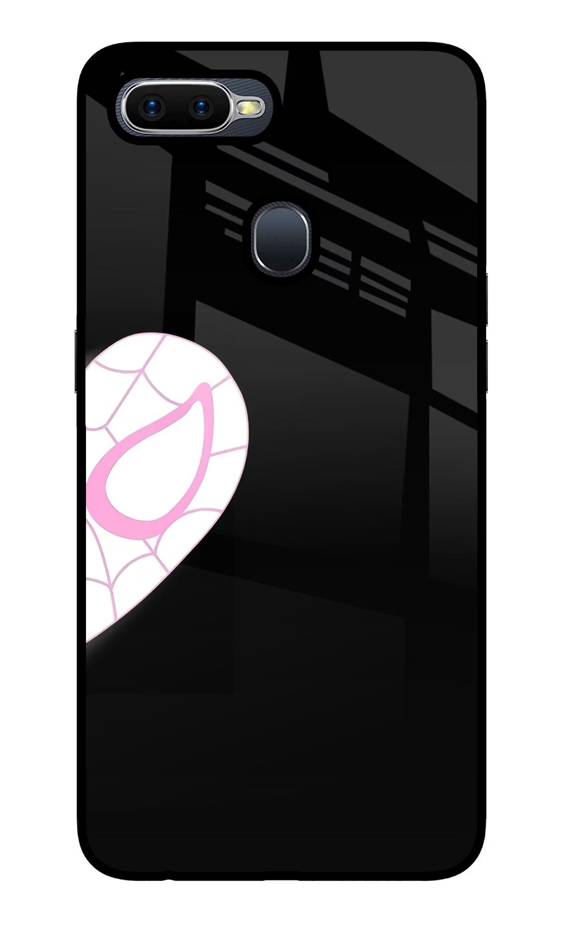 Gwen Mask Oppo F9/F9 Pro Glass Case