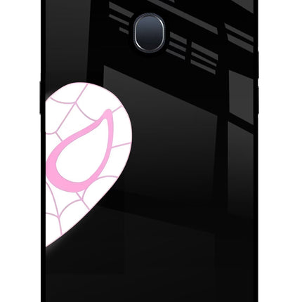 Gwen Mask Oppo F9/F9 Pro Glass Case Back Cover by Casekaro