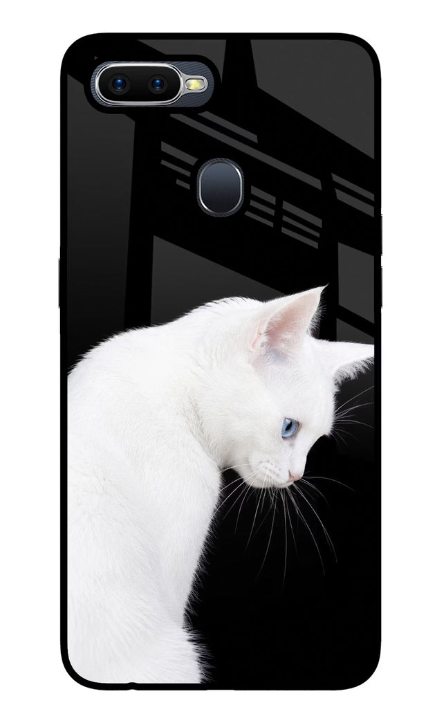 Snow Gaze Oppo F9/F9 Pro Glass Case Back Cover by Casekaro