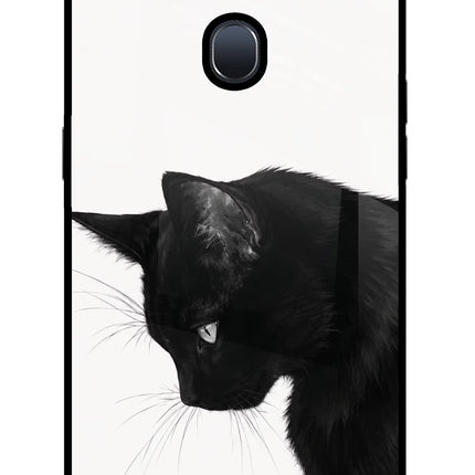 Shadow Gaze Oppo F9/F9 Pro Glass Case Back Cover by Casekaro