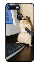 Hacker Hamster Oppo F9/F9 Pro Glass Case