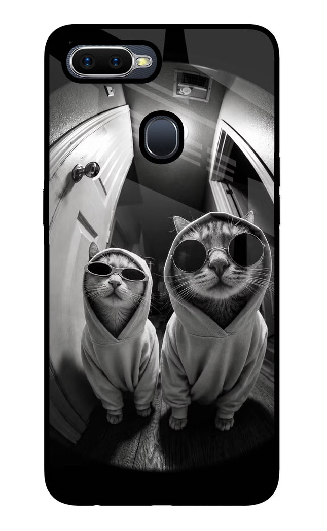 Hood Cats Oppo F9/F9 Pro Glass Case