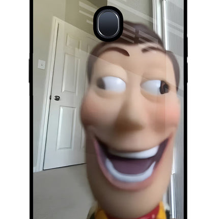 Side Eye Woody Oppo F9/F9 Pro Glass Case